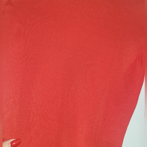 12. VICTORIA BECKHAM OPEN BACK STRETCH KNIT TURTLENECK TOP SIZE 1 / US 4 - Picture 7 of 12
